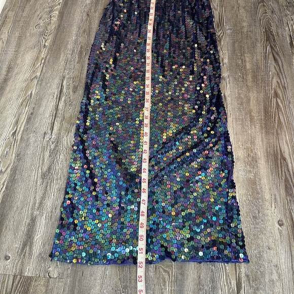 Adrianna Papell Evening Beautiful Vintage Sequin Dress - Picture 13 of 16